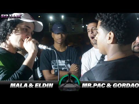 Eldin & Malagueta Vs MR.PAC & Gordão ZN ( MANOOOO😭) 1 FASE | 512º Batalha do Tanque | RJ