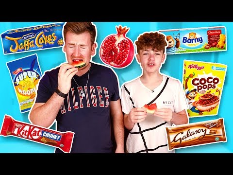 TRYING FOODS MY BROTHER DOES ACTUALLY LIKE
