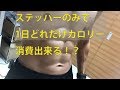 1日でステッパーだけでどれだけカロリー消費出来るのか検証してみた