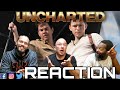BEST GAME TO MOVIE EVER?!?! Uncharted Official Trailer REACTION!!!