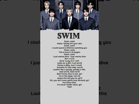 BTS - \SWIM\ Song #lyrics #swim #bts #song #arirang #shorts
