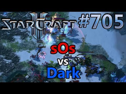 sOs (P) vs Dark (Z) | Starcraft 2: Replay-Cast #705 [German]