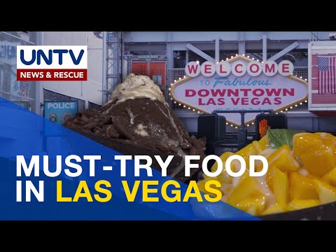 'Most Calorific' Burger, fastfood at dessert na matatagpuan sa downtown Las Vegas Food Trip