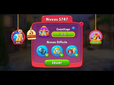 Fishdom level 5741 to 5750 / niveau 5741 au 5750