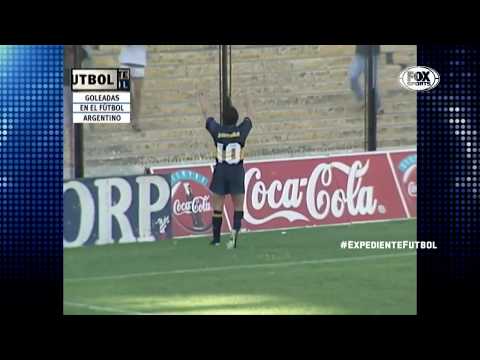 Boca 5 Lanús 0 Torneo Apertura 1994