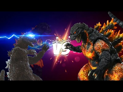 Showa Godzilla vs Burning Godzilla [FULL CUT]