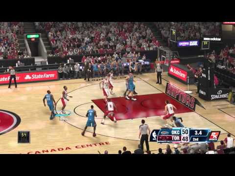 NBA 2k14 Raptors MyGm Ep 7 - Revenge vs Thunder!