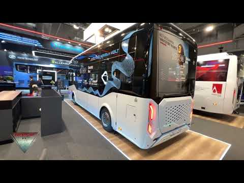 2023 Isuzu Novociti Volt Electric Bus Interior and Exterior IAA Transportation 2022