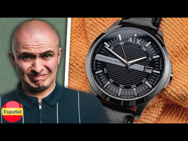 Vídeo relacionado con Armani Exchange Reloj hombre, Movimiento cronógrafo de cuarzo y caja de 44mm con correa de acero inoxidable