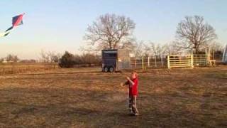 preview picture of video 'Wyatt Akromis Kite Save Cape Fair MO'