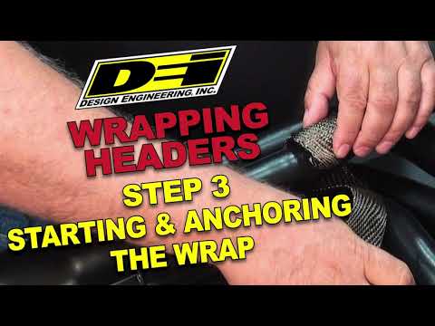 Wrapping Headers - Starting the wrap and how to anchor the wrap