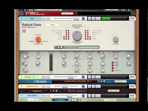 Radical Piano Delicate and Wide Preset   Ballad   Reason Rack Extension