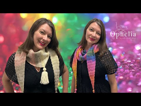 How to Crochet A Stunning Shawl With Just One Ball Of Yarn!