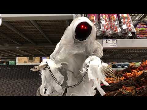 Animated Hanging Faceless Ghoul | Gemmy 2018