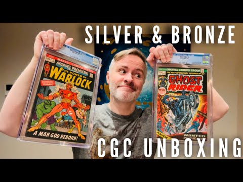 Silver & Bronze Age Baddies - Comic Book Haul/CGC Unboxing
