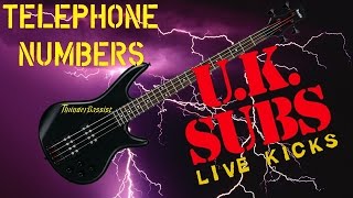 Telephone Numbers - U.K. Subs, bass cover