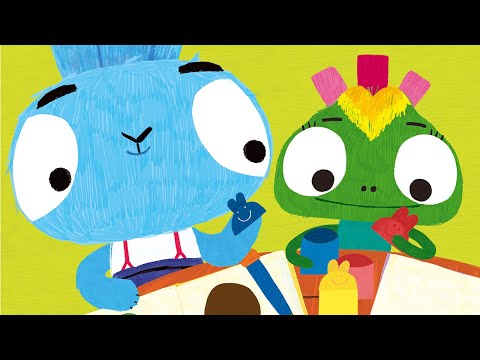 BRAVE BUNNIES / ХОРОБРІ ЗАЙЦІ. Магія кольорів для Бопа і Бу від Хамелеона Кари