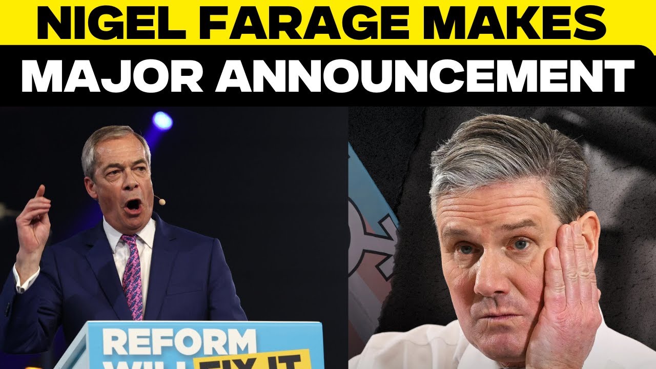 Nigel Farage LIVE | Farage Shocks Labour with Major Announcement on Reform UK’s Immigration Policy