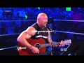The Rock Songs Singing tn the Ring WWE.Monday ...