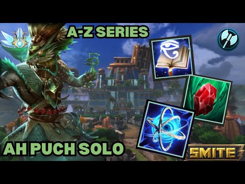 AH PUCH WITH NO MERCY!!! -  A-Z AH PUCH Grandmasters Solo Smite