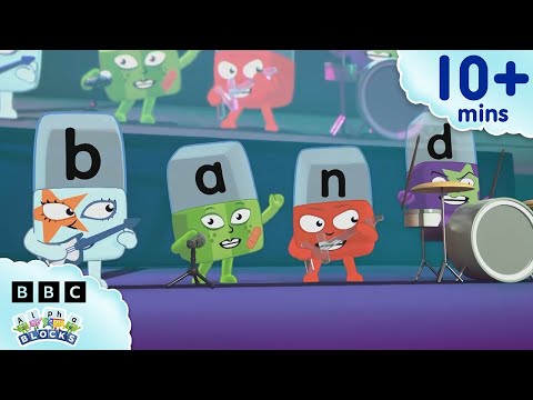 Battle of the Bands Ultimate Showdown  | Learn to Read and Spell for Kids | Alphablocks