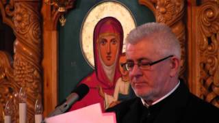 preview picture of video 'Pr. Marian Mărcuş - Prezentare... Pe la geamul îngheţat (Bălan, 16 dec. 2012)'