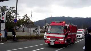 preview picture of video '【京都市消防出初式】車両部隊 -Kyoto City Fire Department-'