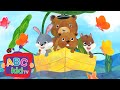 Row Row Row Your Boat Animal Stories For Toddlers ABC Kid TV Nursery Rhymes Kids Songs