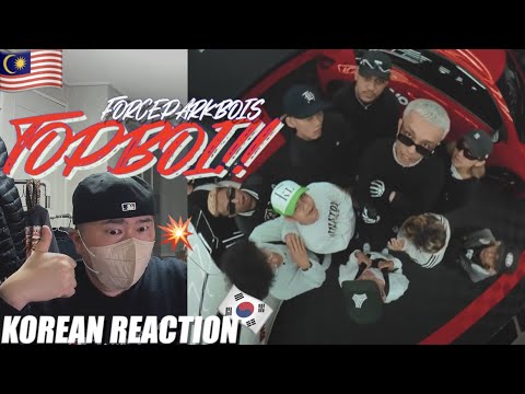 🇲🇾🇰🇷🔥Korean Hiphop Junkie react to FORCEPARKBOIS - TOPBOI (ML/ENG SUB)