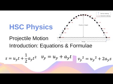 Introduction to Projectile Motion – Equations and Formulae // HSC Physics