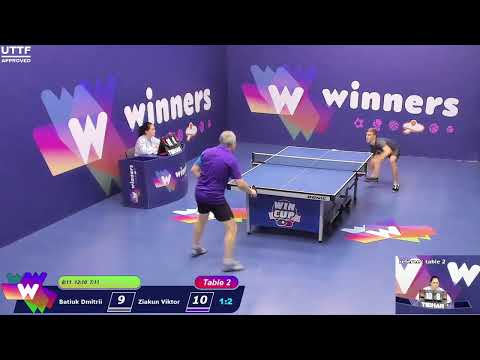 WINners CUP table 2  04.01 Batiuk Dmitrii - Ziakun Viktor  12:00