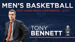 MEN'S BASKETBALL: Post Game Press Conference - Tony Bennett