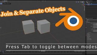 How to Join & Separate Objects In Blender 3D
