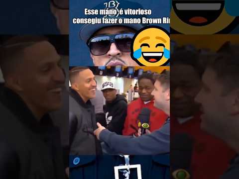 That was the best interview with Mano Brown ever 😂 #comedy #shorts #hiphop