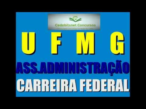 UFMG CONCURSO PÚBLICO UNIVERSIDADE FEDERAL MINAS GERAIS ASSISTENTE ADMINISTRAÇÃO PROVA SIMULADO APOS