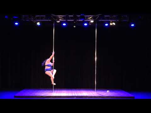 2018 US Pole Dance Championship Novice Level 2 Artistic Division - Ms. Vegas