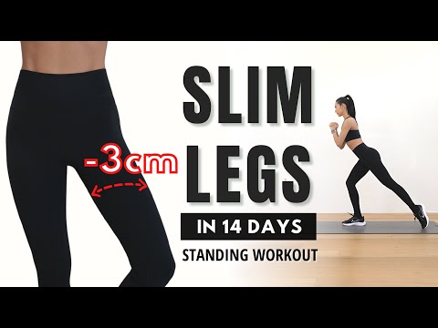 SLIM LEGS in 14 days - Burn Inner & Outer Thighs Fat (No Jumping, Standing Only)