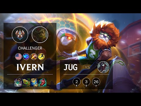 Ivern Jungle vs Kayn - NA Challenger Patch 11.24b