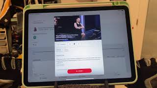 How to float mPaceline over Peloton using Schwinn IC4 and iPad Air