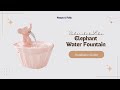 Instructions For Elephant Shaped Drinking Fountain