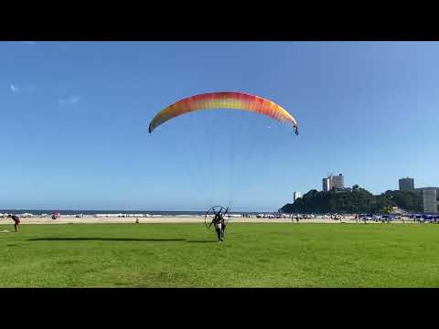 Decolagem e Pouso Voo 273 de Paramotor IKE Costa