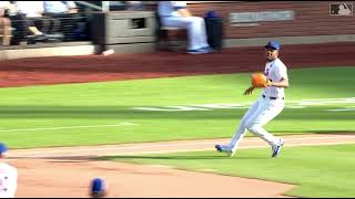 CWS@NYM: Pete Alonso, Huascar Brazobán combine for nice play