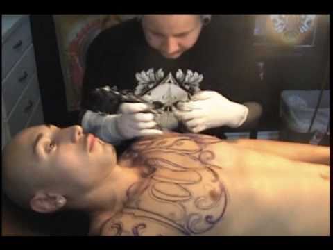 Chicano Rap Chicano Rapper Kasualty AKA Kash Getting a Tattoo (Jamhitzmusic.com)