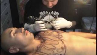 Chicano Rap Chicano Rapper Kasualty AKA Kash Getting a Tattoo (Jamhitzmusic.com)