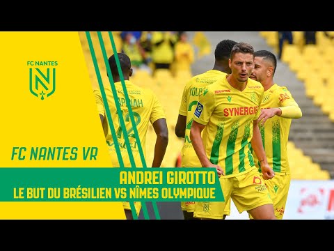 Vidéo 360 : le but d'Andrei Girotto vs Nîmes Olympique (11e : 1-0)