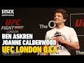 UFC London: Ben Askren, Joanne Calderwood Fan Q&A Gets Rowdy - MMA Fighting