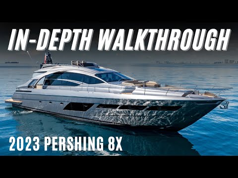 In-Depth Walkthrough: $6.5 Million 2023 Pershing 8X!