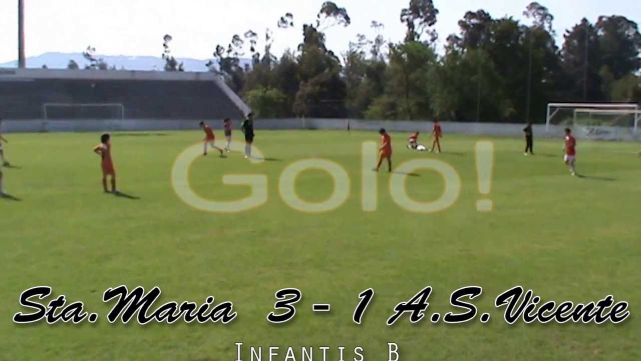 Santa Maria Vs Areias SV. Infantis B HD