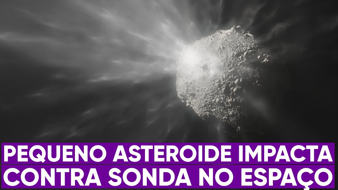 Sonda é atingida por asteroide no espaço