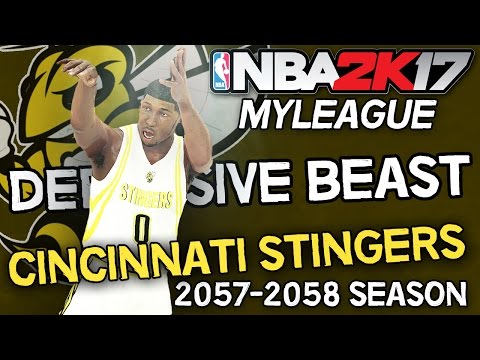 NBA 2K17 MyLEAGUE: Cincinnati Stingers (Season 41) - IKEDIA THE DEFENSIVE BEAST!